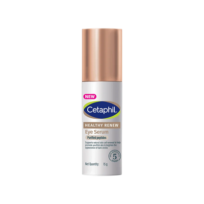 Cetaphil Healthy Renew Anti-Ageing Eye Serum 15 g | Lightweight Gel for Dark Circles, Fine Lines & Puffiness, Hydrating Eye Treatment