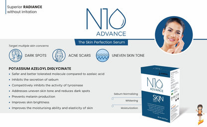 N10 Advance Skin Radiance Face Serum, 30 ml